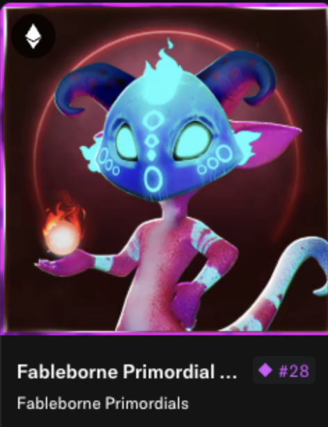 PEPITOSMAXIMUS's tweet photo. 🌀 A new force joins PEPITOS. 🐸✨

PEPITOS just acquired a @fableborne  Primordial — an ancient being of pure magic and elemental power 

This Primordial strengthens the Pepitos realm, expanding our presence inside Fableborne and reinforcing our long-term guild strategy within the @Ronin_Network 

More magic.

More power.

More dominance.

The kingdom grows. ⚔️🔥

🐸 PEPITOS never stops building 🐸

Primordial: https://t.co/36XwdCaybB