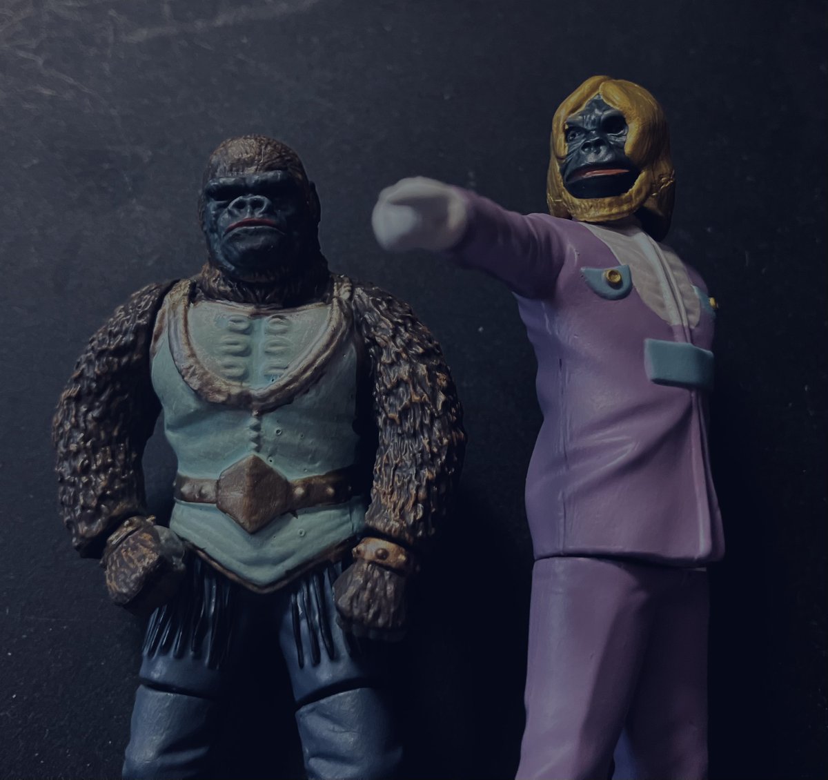 おもちゃ撮影会 「猿orパン」 私は科学者 宇宙猿人ゴリなのだ