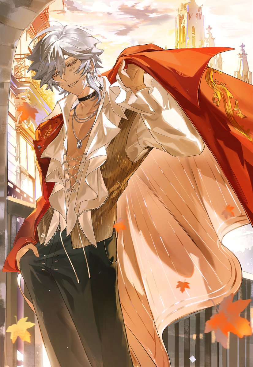 "Buenas tardes"
黄昏下的骑士凯旋