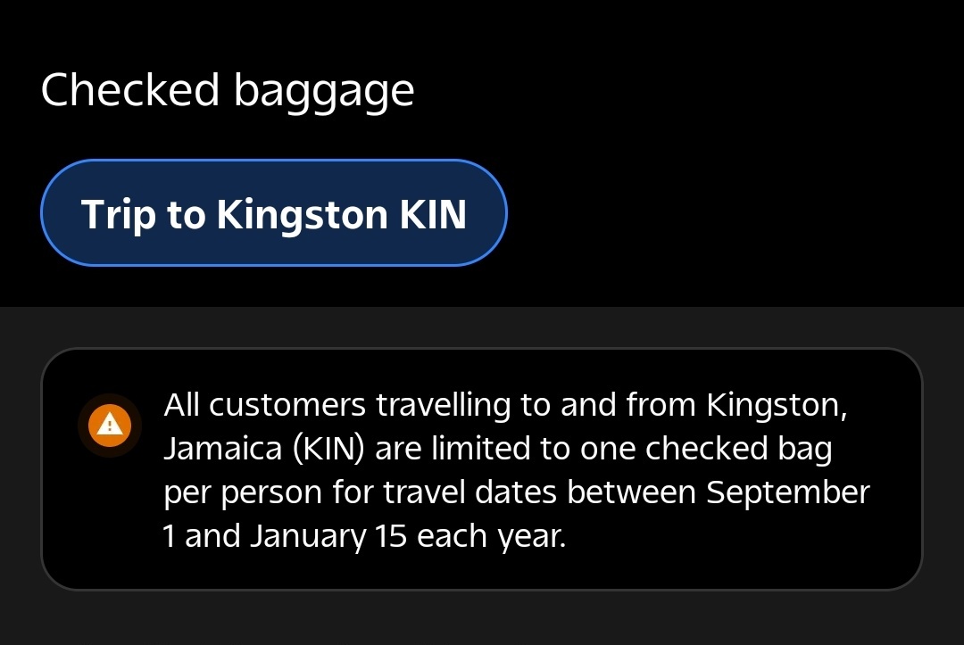 LydiaM876's tweet photo. Dear @AirCanada Jamaica just had a devastating hurricane.  We're trying to bring down supplies and aid. Allow us to pay for extra bags!?! Ridiculous!!! 1 bag with a 50lb limit!! How that going work!? 😡 😡😠🤬😭 https://t.co/KF4nF0MTZy