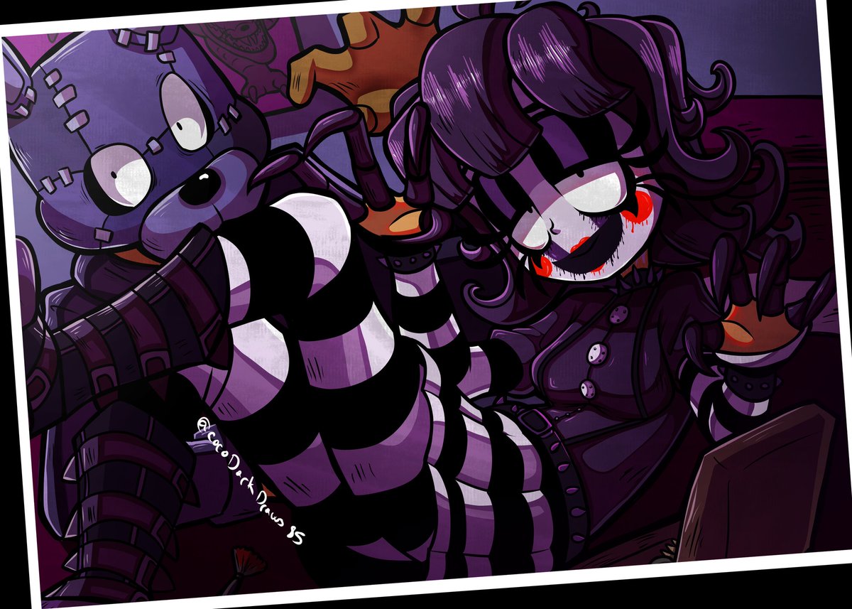 Fanart de OCs con cosplay de Five Nights at Freddy's 2

#FiveNightsAtFreddys2 #FNAFMovie #fnaf2 #ocart
