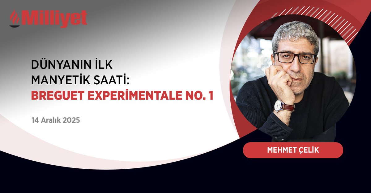 Dünyanın ilk manyetik saati: Breguet Expérimentale No. 1 | ✍️ <a href="/bizansbeyi/">Mehmet H. Çelik</a> yazdı...

milliyet.com.tr/yazarlar/mehme…