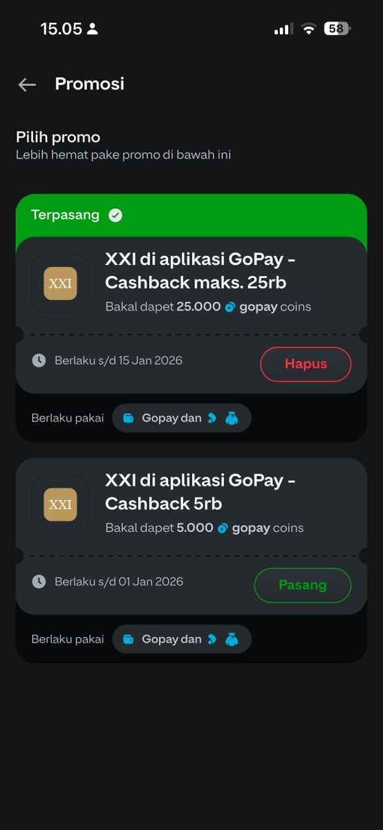 ckltphoodings's tweet photo. Udah saatnya kita cari cowo blue flag yang udah beli tiket avatar di aplikasi gopay xixixixi. Kata ak mah jangan lupa cek promo gopay karena ada cashback 50% maks. 25rb sebelum diborong si blue flag itu😋 
#GoPayBlueFlag https://t.co/qSiuEAMNUa