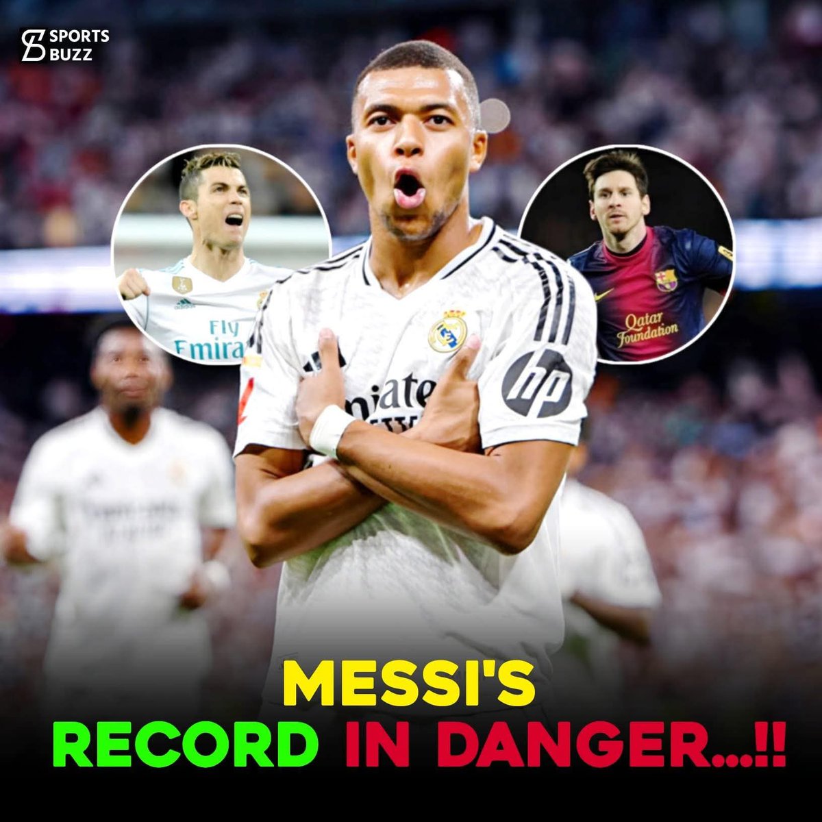 📊🤯 Kylian Mbappe has already equalled Ronaldo's record of 61 goals in 2012 calendar year.

He needs 30 goals in remaining 4 games to equal Messi’s 91 goal record 🥶🥶