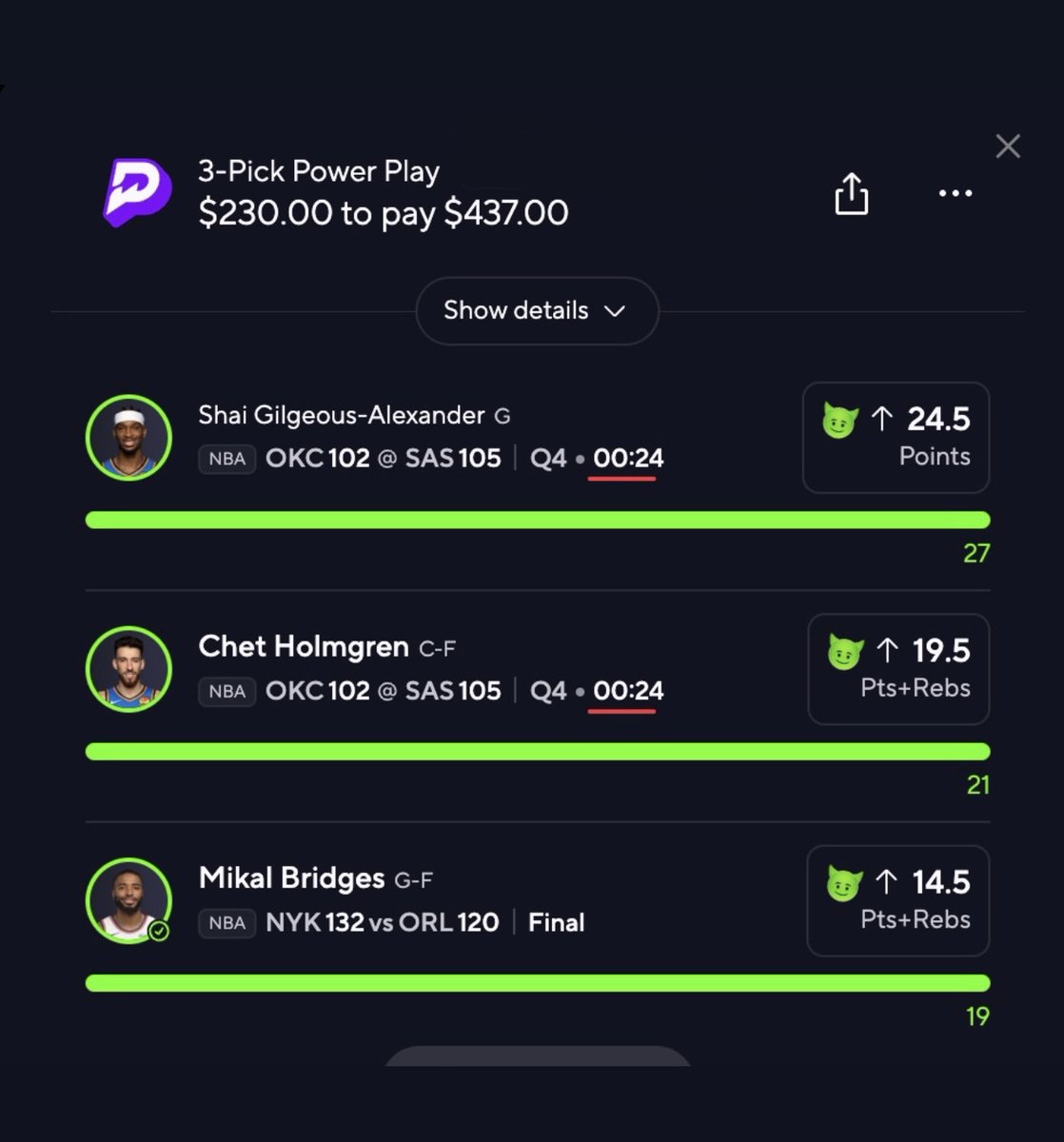 AgentOwen0's tweet image. I GOT $$$ FOR 5 LUCKY FOLLOWERS WHO LIKE/RT THIS TWEET 💰💣

CASH THE NBA BR BUILDER NUKE 💣PLAYS!!! 🤯✅

POSTED IN Premium 📲 💣 

55% OFF VIP PLAYS ⬇️
dubclub.win/r/p/pri-7m9xt/…

#PrizePicks | #DailyFantasy |