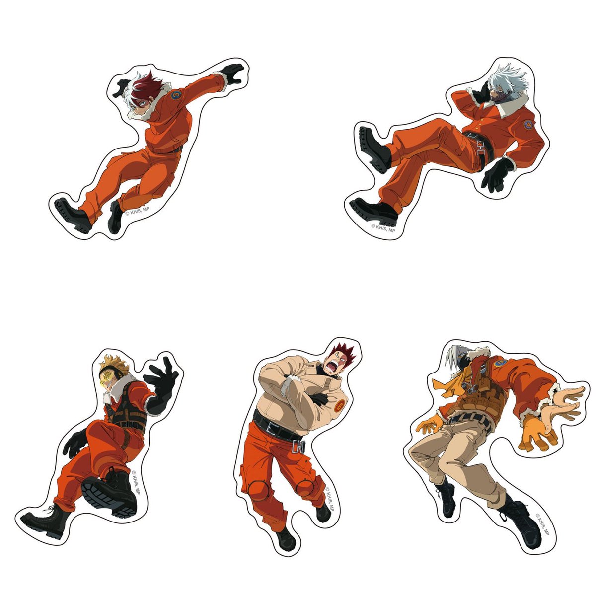 2026年3月発売 僕のヒーローアカデミア ダイカットステッカー 緑谷出久