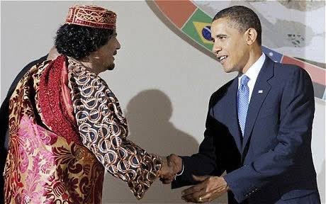 matigary's tweet photo. Obama told Libyans that by killing Gaddafi, they would have democracy. 

Libya is now in endless wars since 2011 and Libyan oil has been looted since. 

George W Bush did the same in Iraq. 

Trump is telling Venezuelans that by removing Maduro, Venezuelans will have democracy. 

Same sh*tshow, different gullible audiences, different presidents.