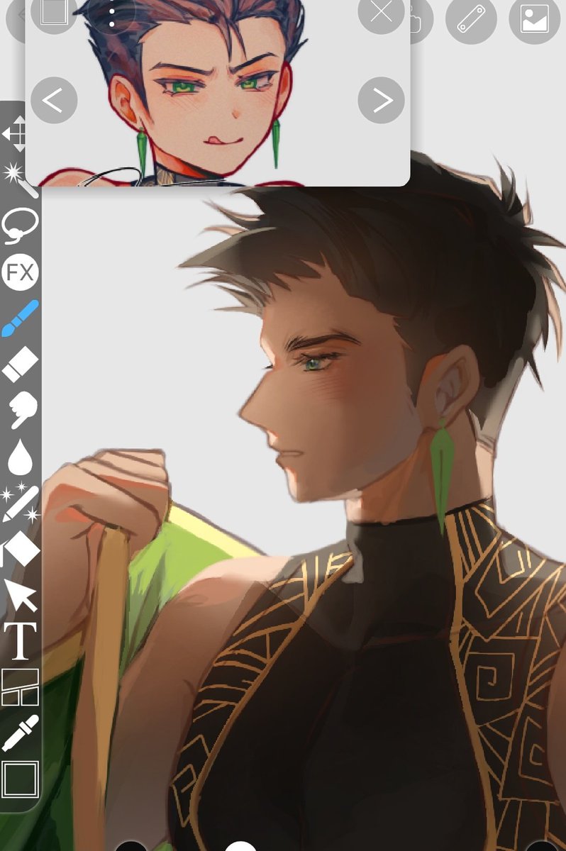 Rendering study, also an opportunity to redraw the art i drew this February to see just how much i improve this year
Akhem, still wip.