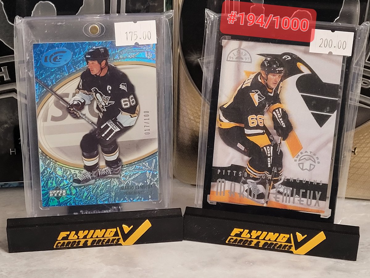 FlyingVCards's tweet image. 🚨 #FlyingVCards #StackSale Lot #463 🚨 

$125/each

Stack rules pinned to profile 😃