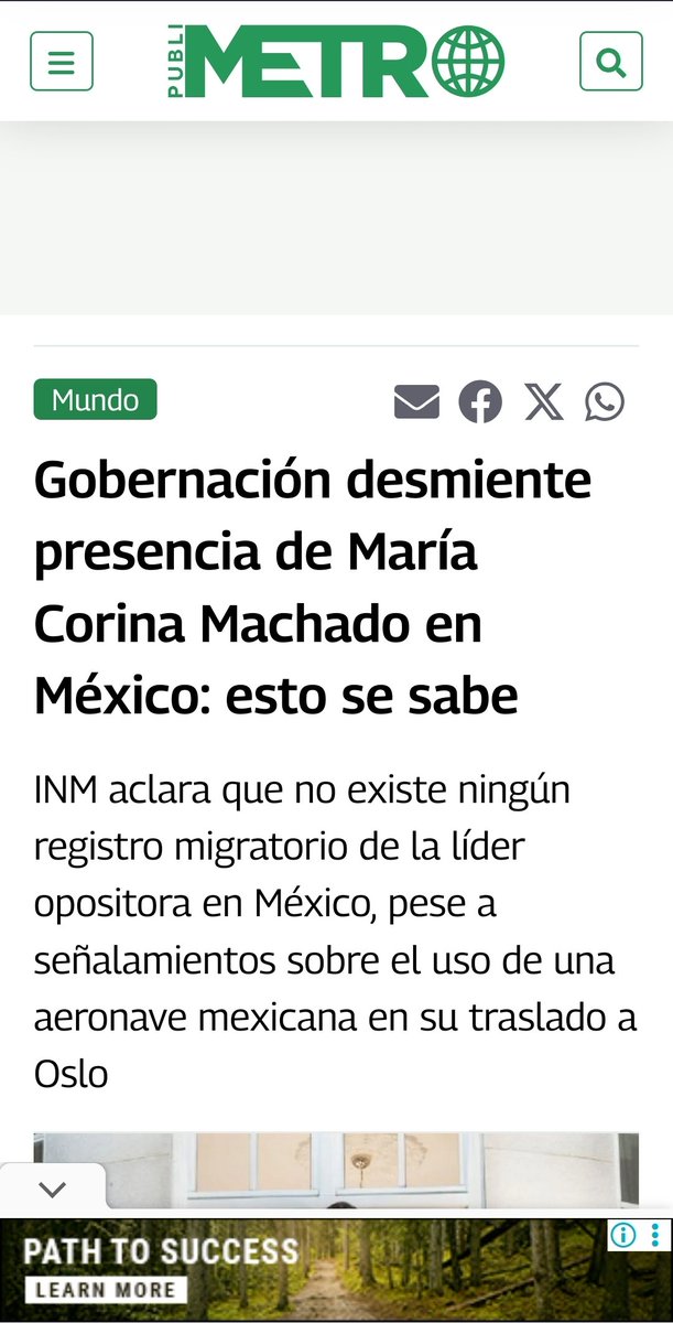 Se desmoronó la supuesta saga. Los fascistas le mintieron al mundo.

Curazao y México desmienten a la Nobel de la guerra y niegan haber sido parte de la operación secreta para la extracción de Venezuela de María C Machado, que permitió su presencia en Oslo ntn24.com/noticias-actua…