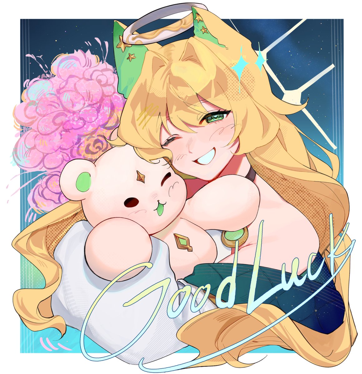tanjoumada's tweet photo. “Remember yourself forever, wherever and whoever we may be…”✨💚💛
 #Guppart

Art CMS by : Mama @_Robin7lept 🌌 https://t.co/uogMMp4u4S