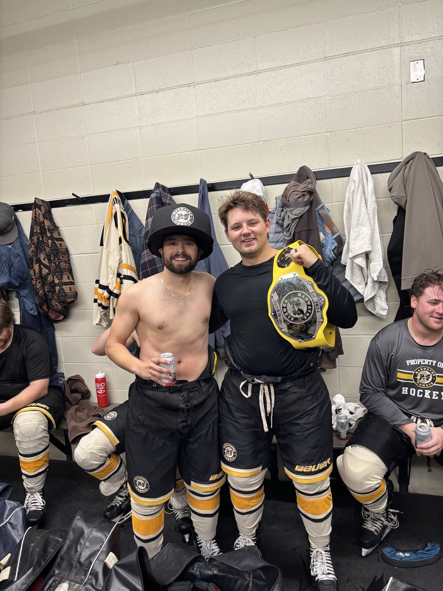 7-5 win in Lashburn tonight. Jack Bygrove with the Player of the Game. Josh Saskiw the Unsung Hero.