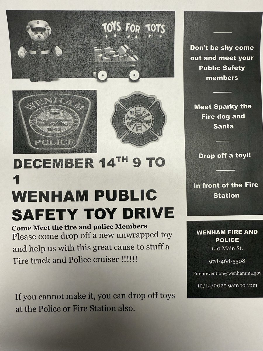 Wenham Fire Department tweet media