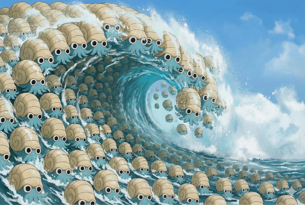 Omanyte Overlord tweet media