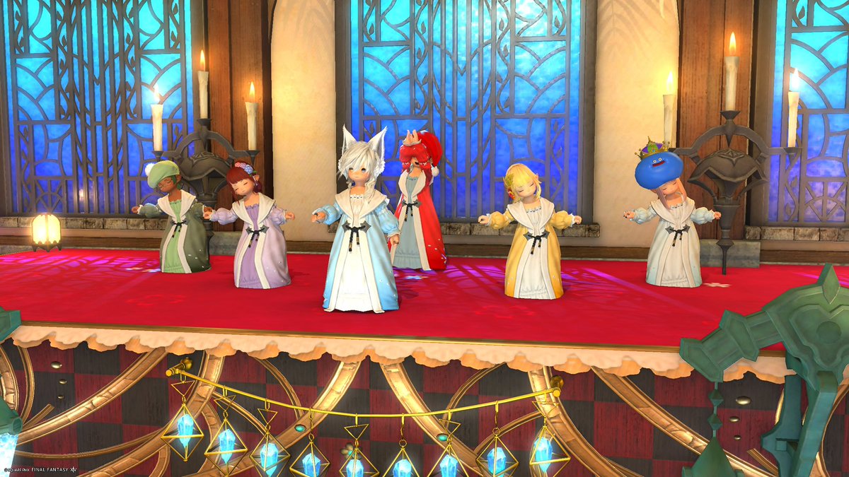 Akaringo_SINo's tweet photo. 最終的に6人になった✨
みんな本当に上手でかっこよかった♪
最後はみんなで記念撮影ﾊﾟｼｬﾘ! Σpω･´)

#Oreha初公演FF14 https://t.co/51EX0SqKLh