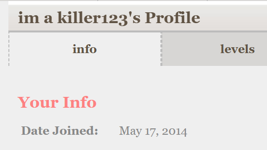 AwfulDestiny's tweet image. just found my happy wheels profile from when i was 9 years old
my username of choice was "im a killer123" holy fuck