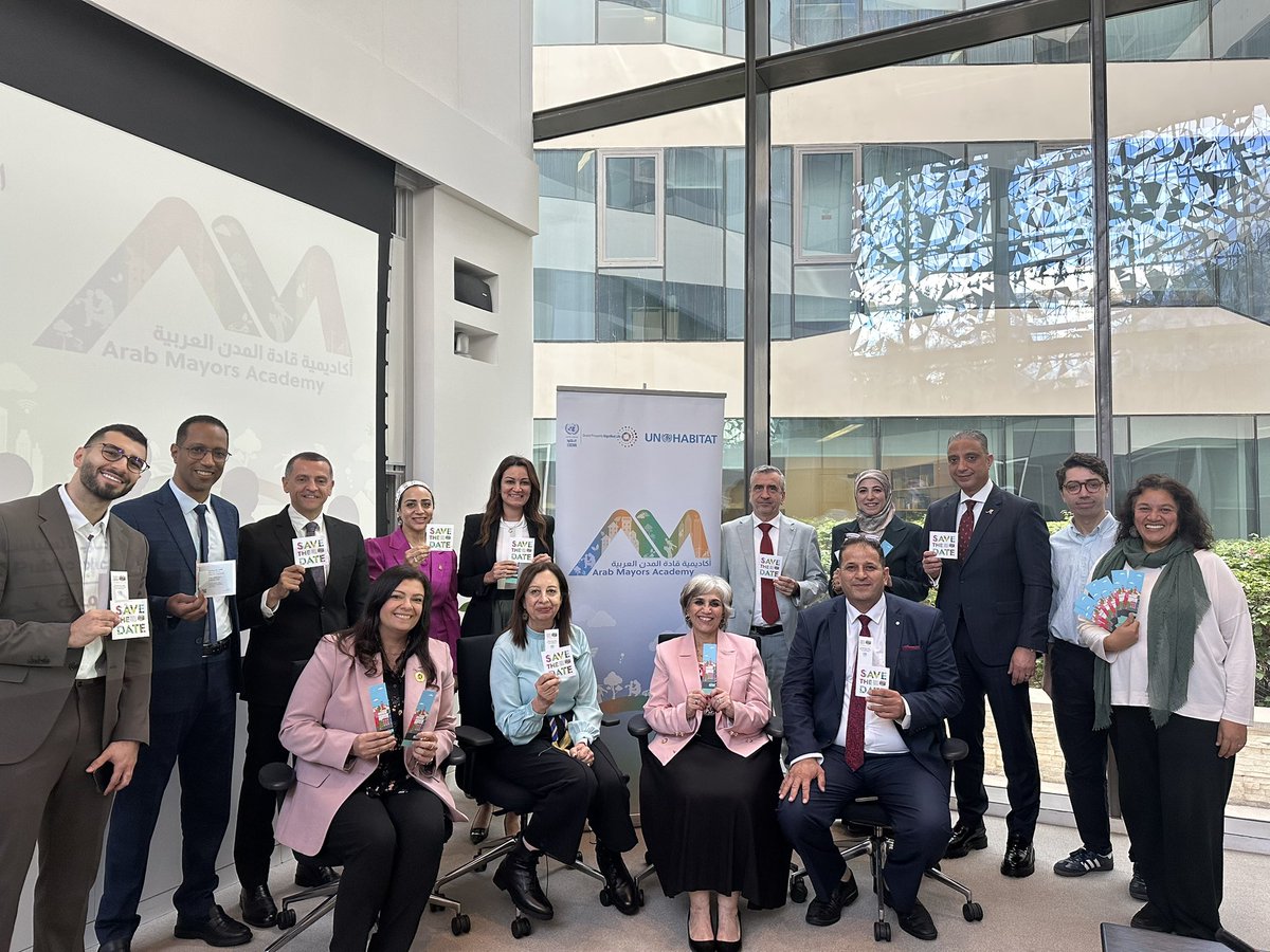 policyCollege's tweet image. Proud to host the Arab Mayors Academy 2025 Final Training at #CPP @HBKUin collaboration with @UNESCWA and @UNHABITAT, convening mayors to advance strategic planning and resilient, inclusive cities across the Arab region.

Read more linkedin.com/posts/cpp-hbku…