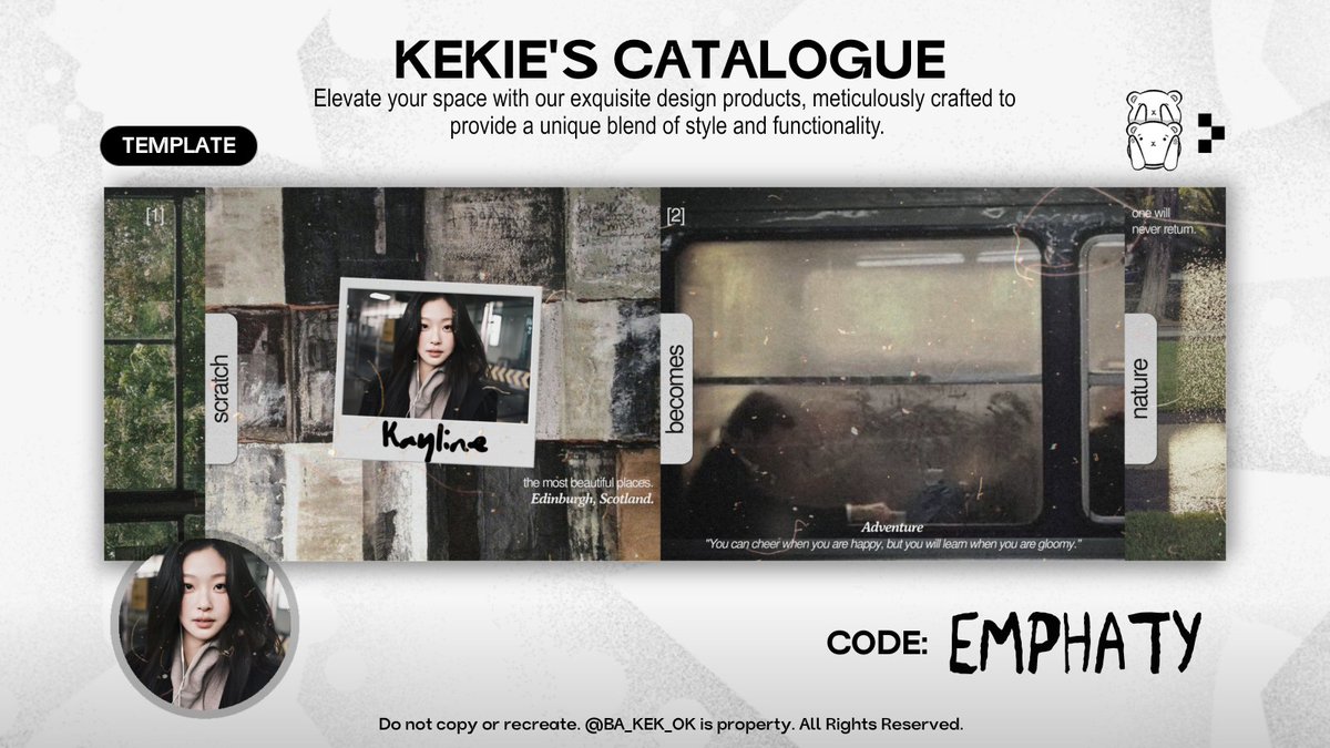 — ☆ HELP RT PLEASE? THANKYOU! 

8 TEMPLATE LAYOUT FOR SALE.
DECEMBER SESSION: RAIN 🌧

💸 check ALT.
📩 bisa langsung take di DM ya!
✏️ DM code layout + Fullpay/DP
✅️ IPV, Font, Filter didalam, Board Pin

 #zonauang️