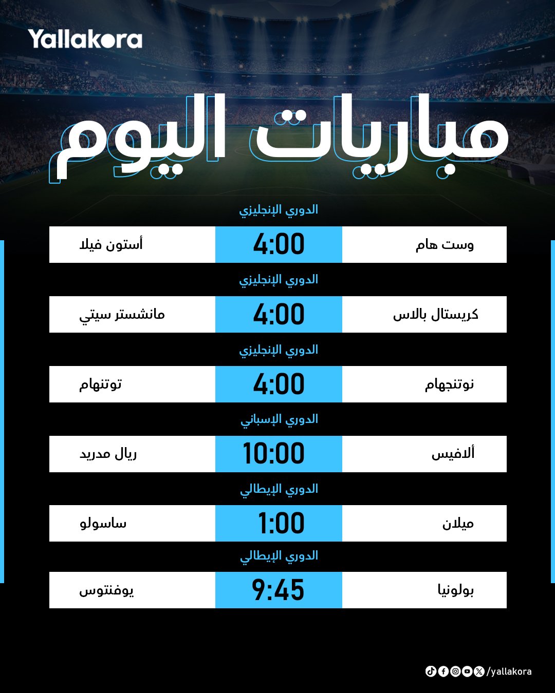 مباريات الأحد. المهمة الأخيرة لمرموش مع مانشستر سيتي قبل أمم أفريقيا 