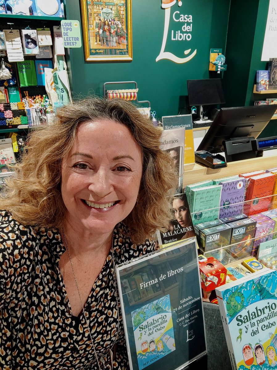 mp_conn's tweet image. Quiero darle las gracias a @casadellibro por su apoyo incondicional a mí carrera literaria. Habéis sido fundamentales en que se conozca mi obra. Felices fiestas y que el año que viene esté colmado de bendiciones para vosotros.