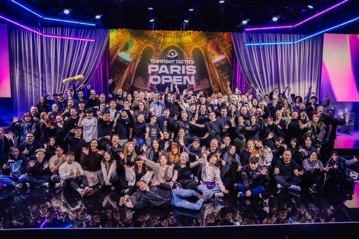 Juste une petite pièce de tout l'engrenage derrière le #TFTParisOpen