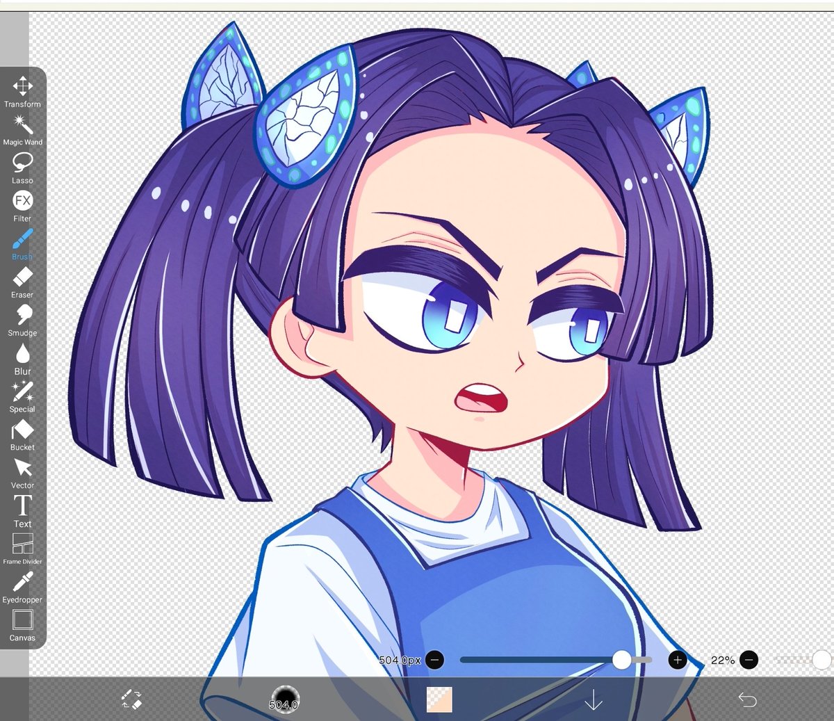 Sometime when i look back at my old art work I want to redraw but who knows maybe one day #DemonSlayer #DemonSlayerKimetsuNoYaiba #KimetsuNoYaiba #AoiKanzaki #aoi