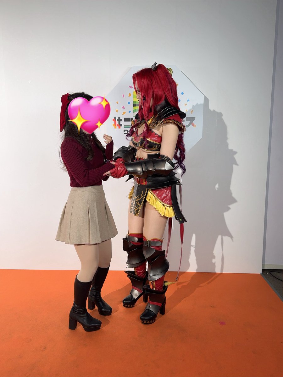 美人さんと可愛い方とお写真撮れて幸せすぎた♡♡♡ おふたりとも