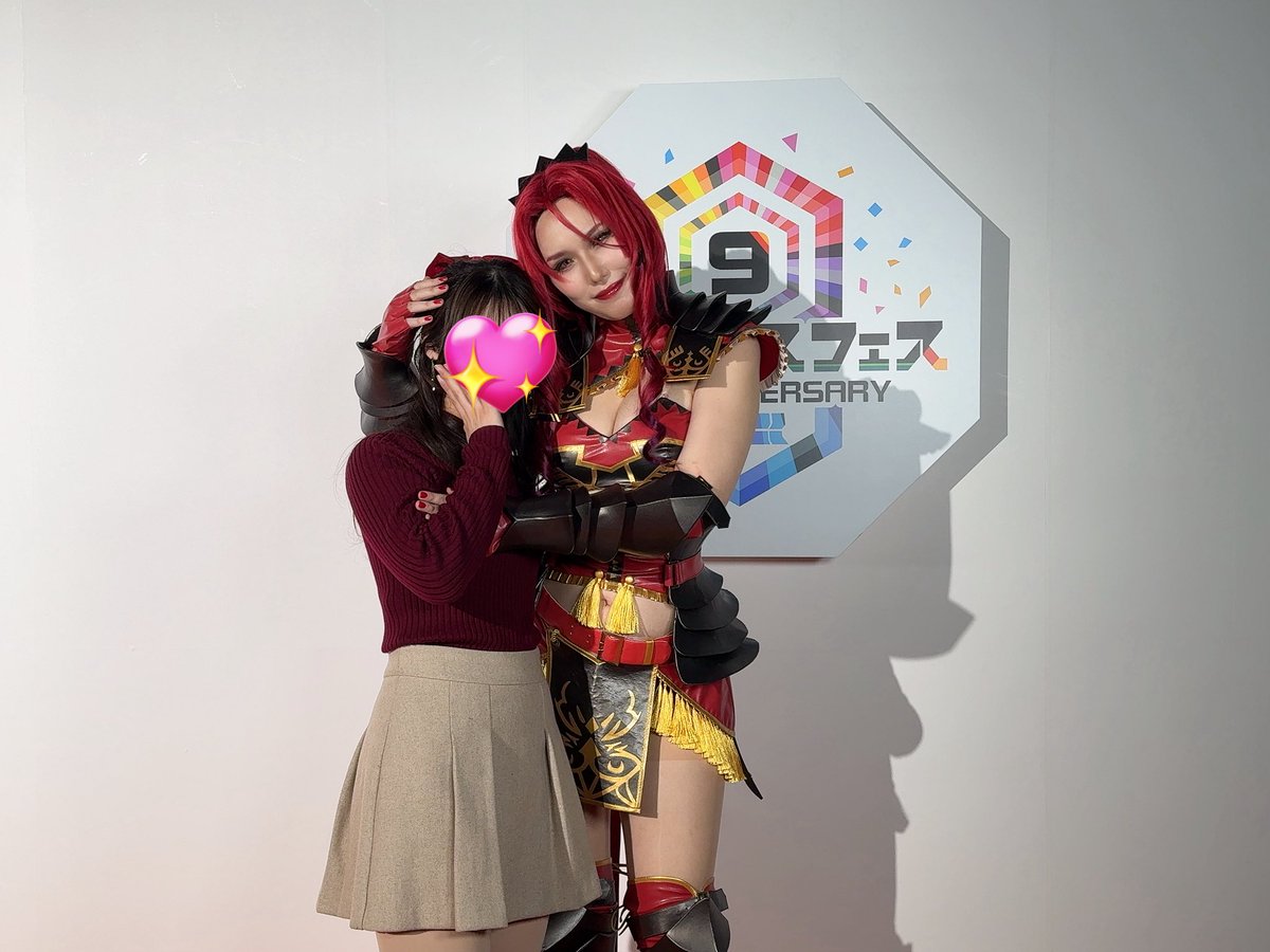 美人さんと可愛い方とお写真撮れて幸せすぎた♡♡♡ おふたりとも