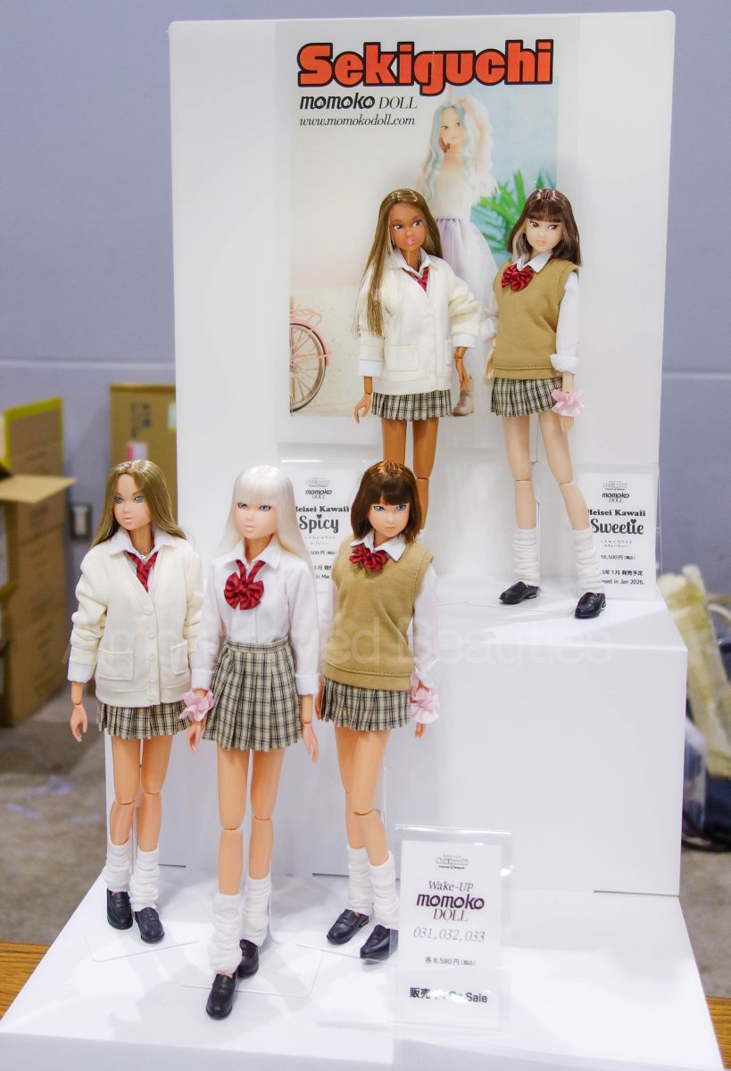 I Doll vol.75 セキグチ/ペットワークス展示 上段の2人、セキグチ