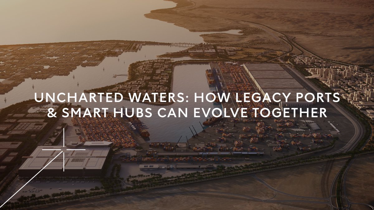 NEOMOxagon's tweet image. Ports are no longer gateways - they’re becoming the smart connections redefining global trade.

From Hamburg to NEOM, resilience, clean energy &amp;amp; automation converge to shape the future of commerce. Port of NEOM is not just part of this shift - it is shaping it.…