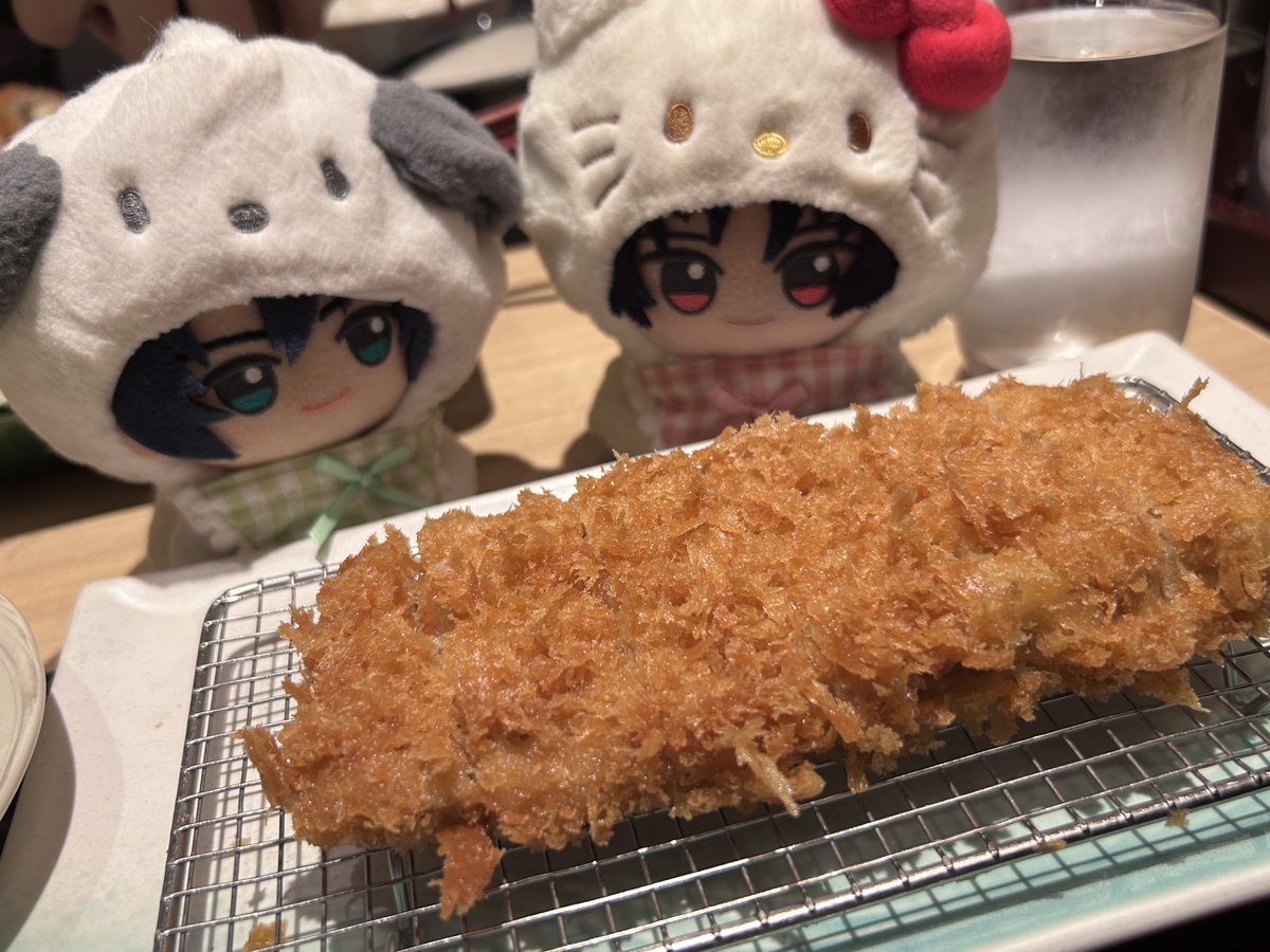 あすらん日記 美味しいヒレカツ❣️