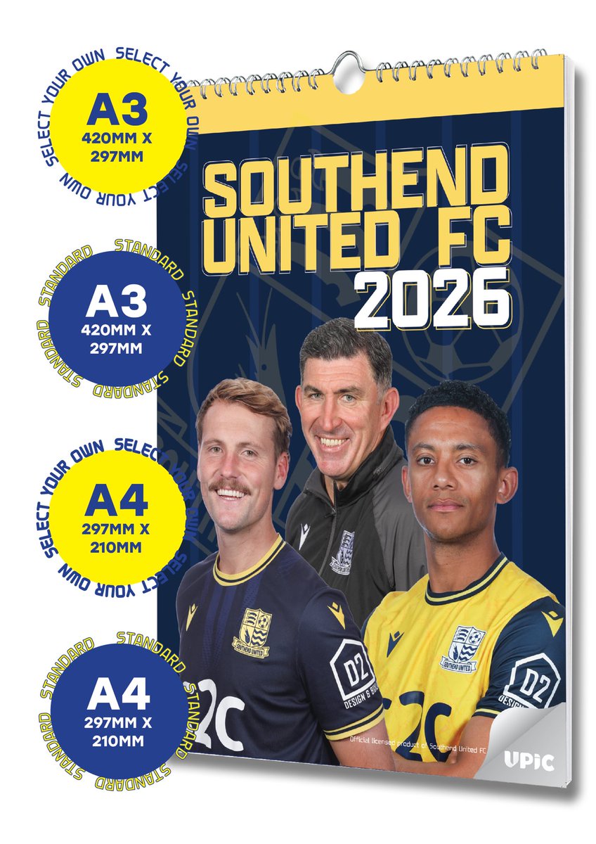 UpicCalendars's tweet photo. @SUFCRootsHall

Order your 2026 calendar here:    
https://t.co/aisTvVNA8M

Order by Wednesday for a guaranteed Christmas delivery https://t.co/5NzYtfC776