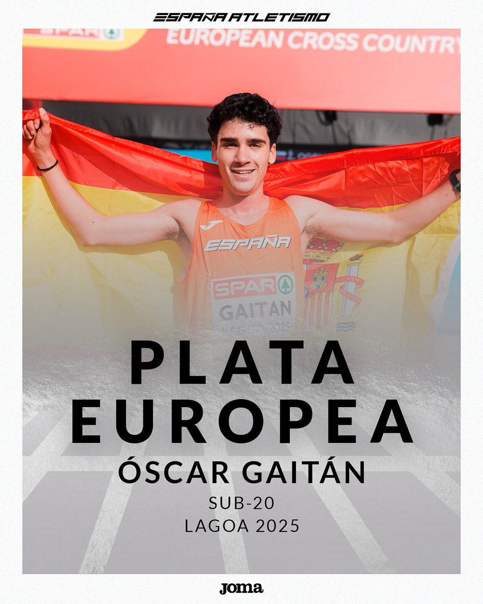 Segunda carrera,TERCERA medalla‼️#EuroCross #Lagoa2025 🤎

PERO CÓMO SOIS 🤩

<a href="/oscargaitan/">Oscar javier Gaitan</a> SUBCAMPEÓN DE EUROPA SUB20 🥈🔥

La vida he la debía… después de Tampere 2025, aquí está, tu merecida medalla 🥹

Luchando hasta el final, a lo grande, como buen ESPAÑOL 🔝