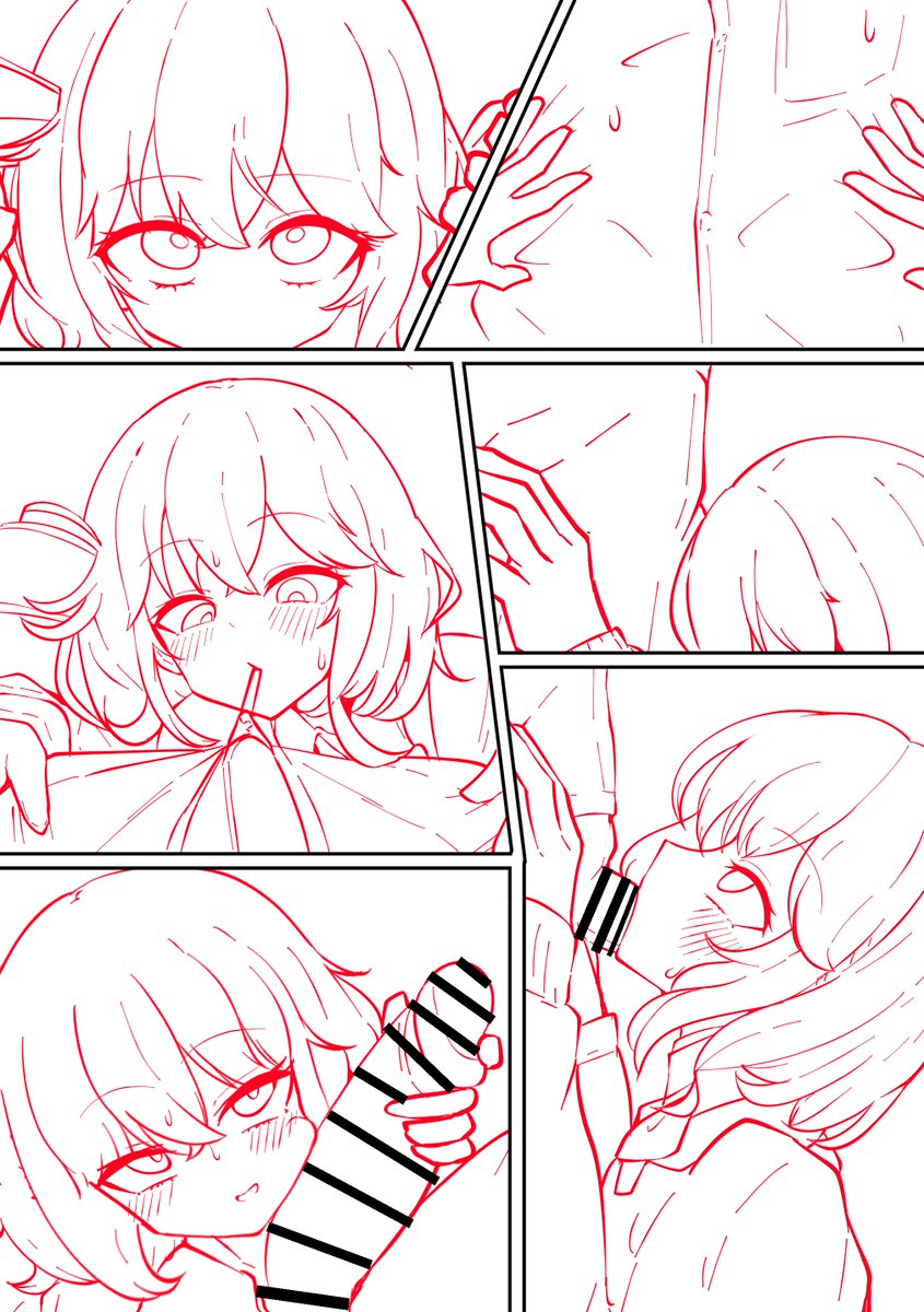 マキちゃん漫画の続きでモカちゃんかいてる 