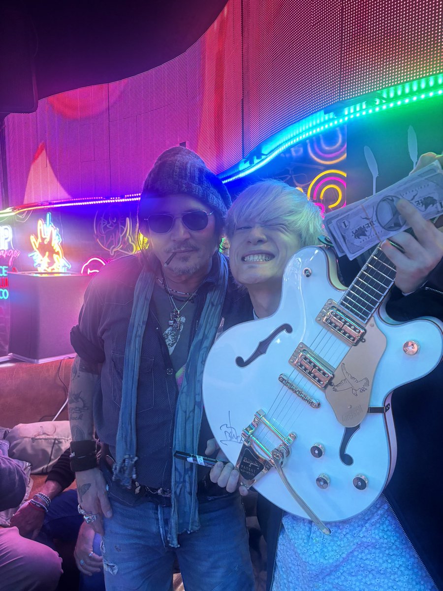 ギター弾き続けてよかった！ 僕の友達ネイサン、ジョニーデップ