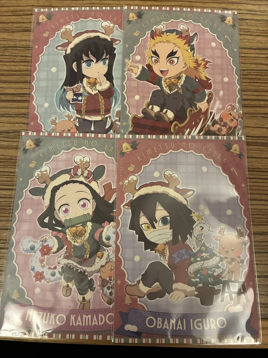 交換】 鬼滅の刃 ufotable cafe マチアソビカフェ クリスマス 2025