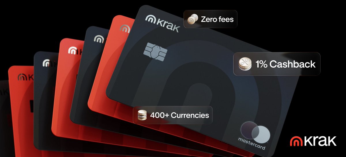 CubeSysHD's tweet image. Krak card bonus! Earn instantly 10$ with my Kraktag: @get75 or this link: krak.app/@get75