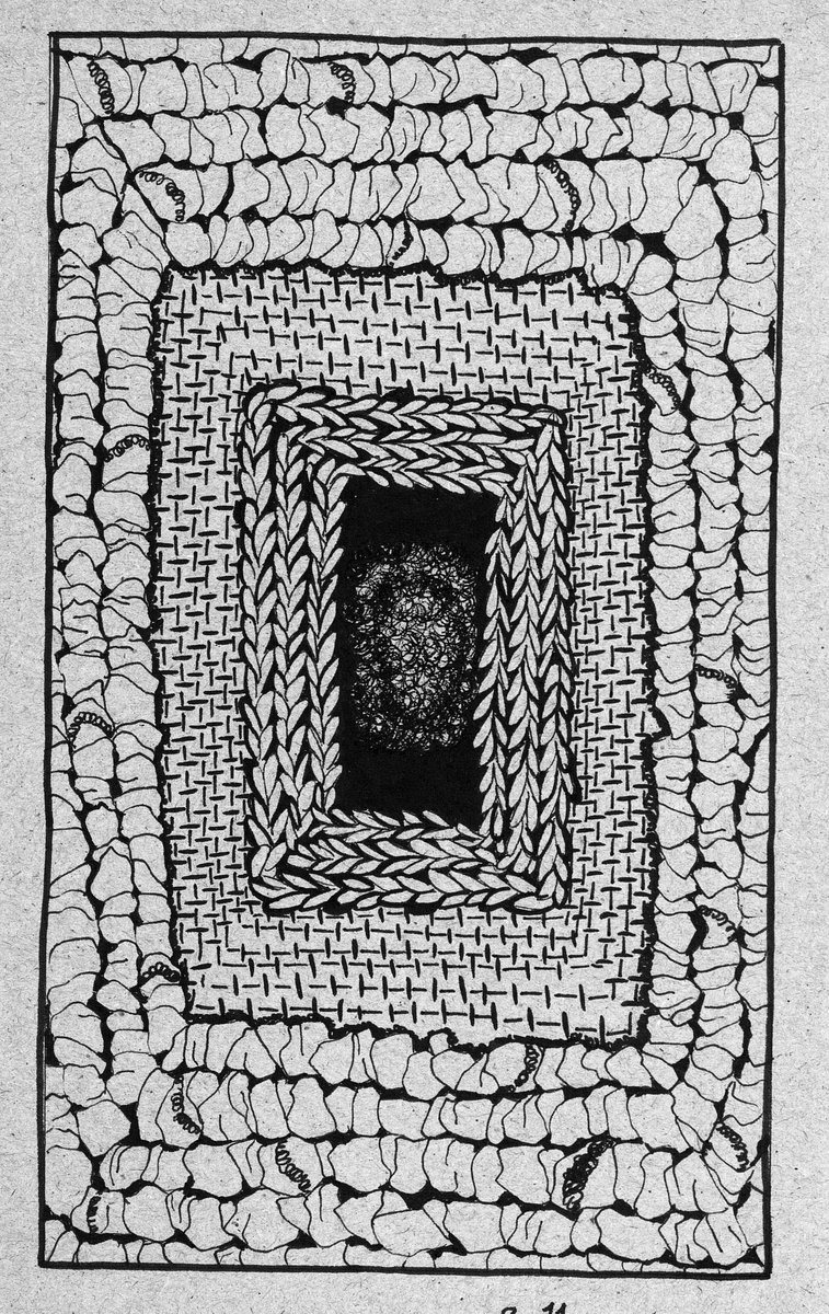 minahloy's tweet image. ⚪New Drop!

I minted another sketch I did last year, but never got to the weaving.

Ink pen on paper
10 editions 
5 Tez 
#textileart