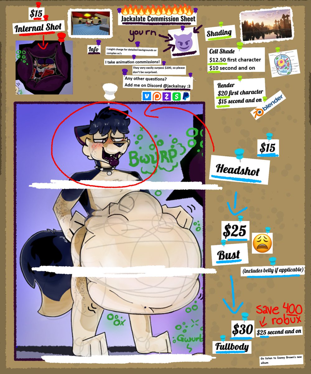 New commission sheet !!

Commissions are opened back up now! 
I'll be taking about a dozen and closing up until Christmas or New Year's~