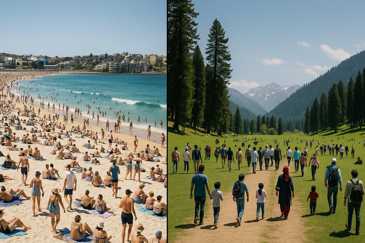 Bondi Beach 🤝 Pahalgam

Open tourist spaces.
Unarmed civilians.
Peak crowd timing.

Different countries. Same terror doctrine:
Attack soft civilian targets to maximise fear.

This isn’t random violence.
It’s a method.

#BondiBeach #Pahalgam #Terrorism #SoftTargets #CivilianLives