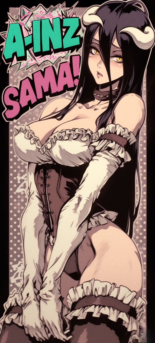 xDreamVersex's tweet image. Albedo classic 🤍🩷

[SFW] #overlord #albedo #anime #art