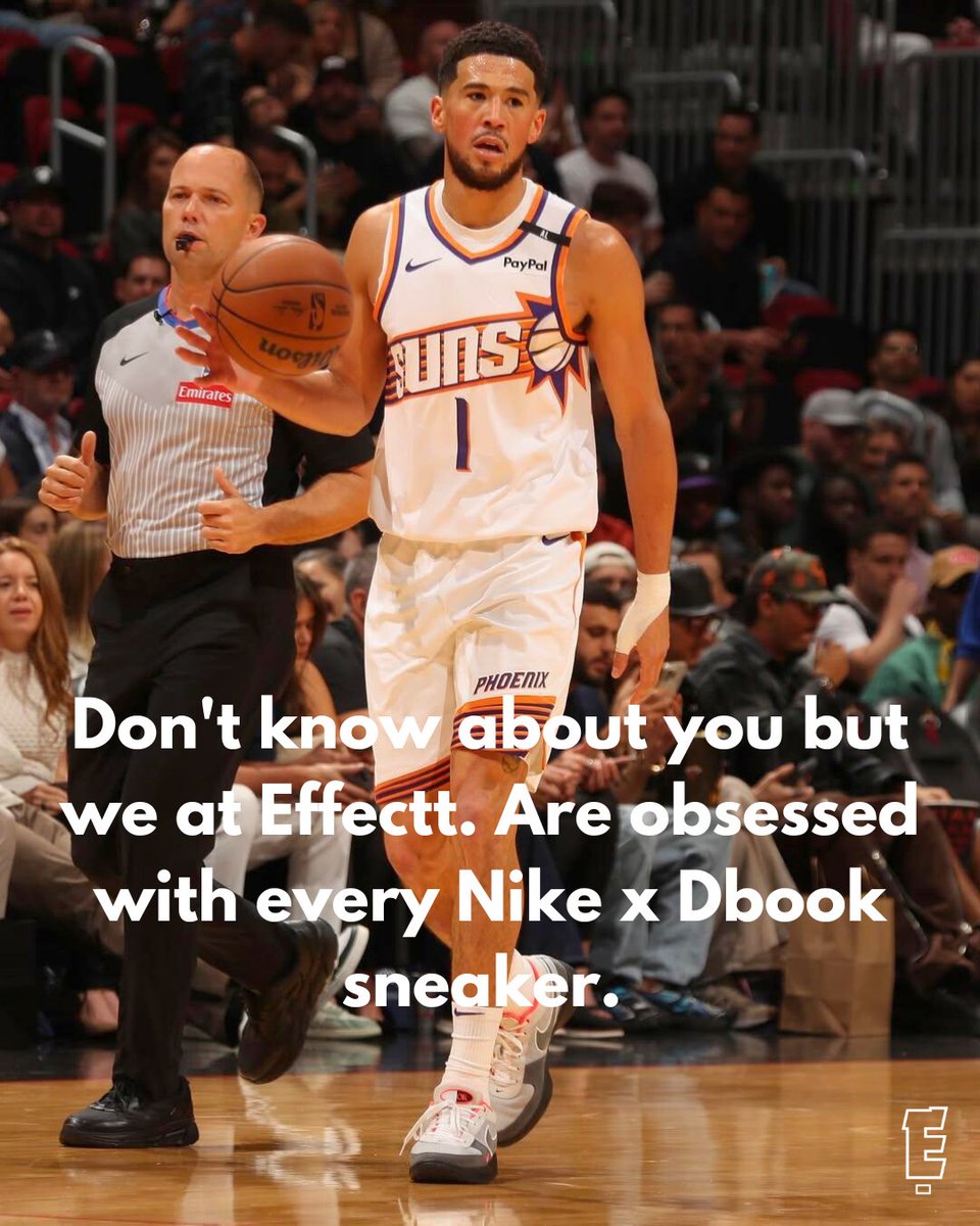 Effecttnews's tweet photo. We @Effecttnews are obsessed with @Nike x @dbook 
#dbook #Nike https://t.co/QmrEOkN0iA