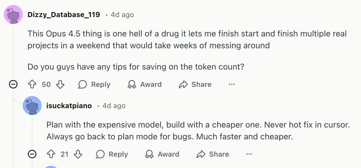 ¿Cómo utilizar los modelos de IA de forma un poco más económica?
Buen consejo breve en respuesta a un comentario de Re