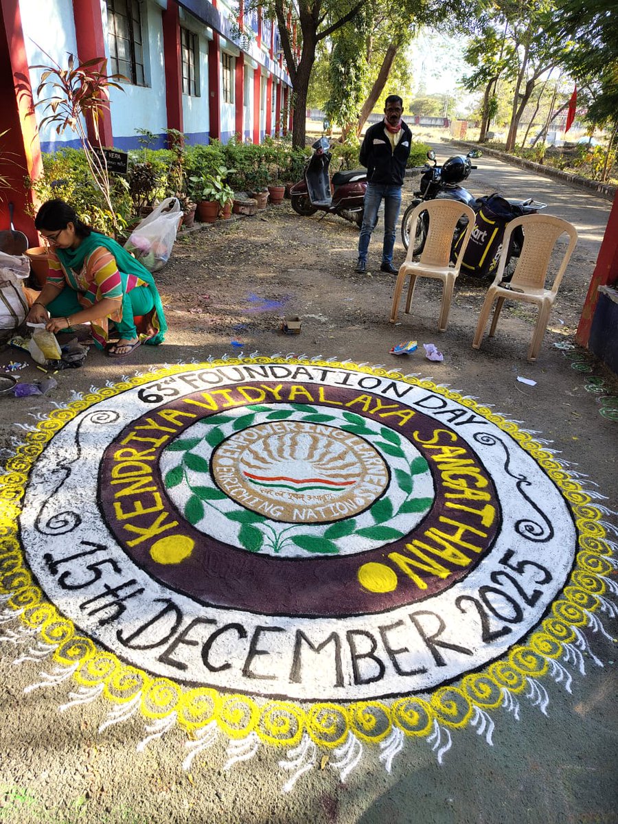 kvmirc2's tweet photo. Our Vidyalaya is ready to celebrate #63rd_KVS_FOUNDATION_DAY on 15 Dec 2025. Time: 8:00 AM. Venue : Vidyalaya Assembly Ground. 
Let's explore the rich heritage, the learning hub, the culture, the pride of the nation, the emotions, THE MINI INDIA in every corner of the country. https://t.co/MbM7ZTnmuC