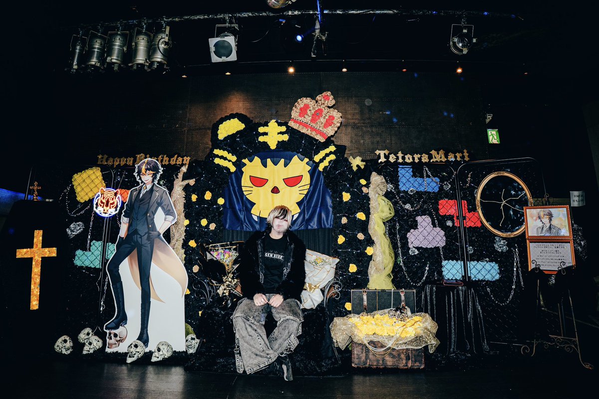 tetoramari's tweet photo. 【1st one-man-live REGAIN 出典物】

フラスタ2つ
卓��� 1つ
花束11束
ケーキ1つ

たくさんのお祝い出典本当にありがとうございます！！！！

本当に俺は幸せ者です🐯‼️ https://t.co/D1ba2IbKg8