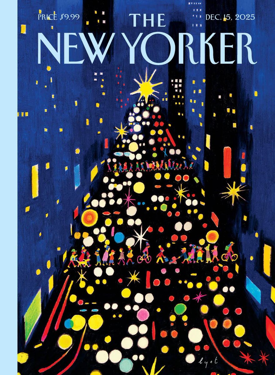 Christmas Avenue by Pierre-Emmanuel Lyet
The New Yorker, December 2025