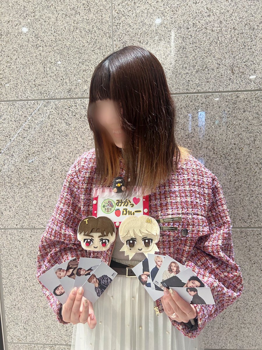 メッセージカード✉✍お渡し会参加させて頂きました🥹 BUDDiiSいつも