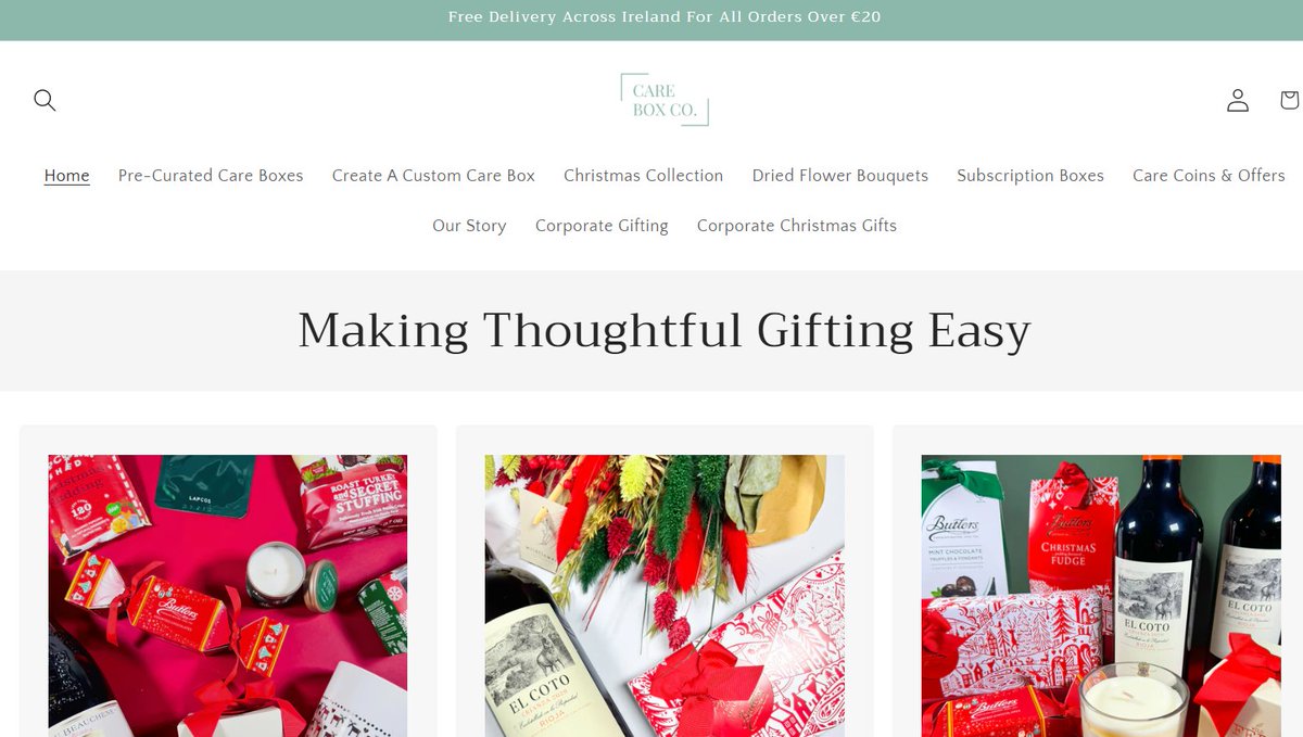 A big shout out to THE CARE BOX COLLECTION COMPANY in Bray for partnering with us on our Corporate Christmas Gifts.  Happy Christmas everyone! @careboxcollection  #biocore #careboxcompany