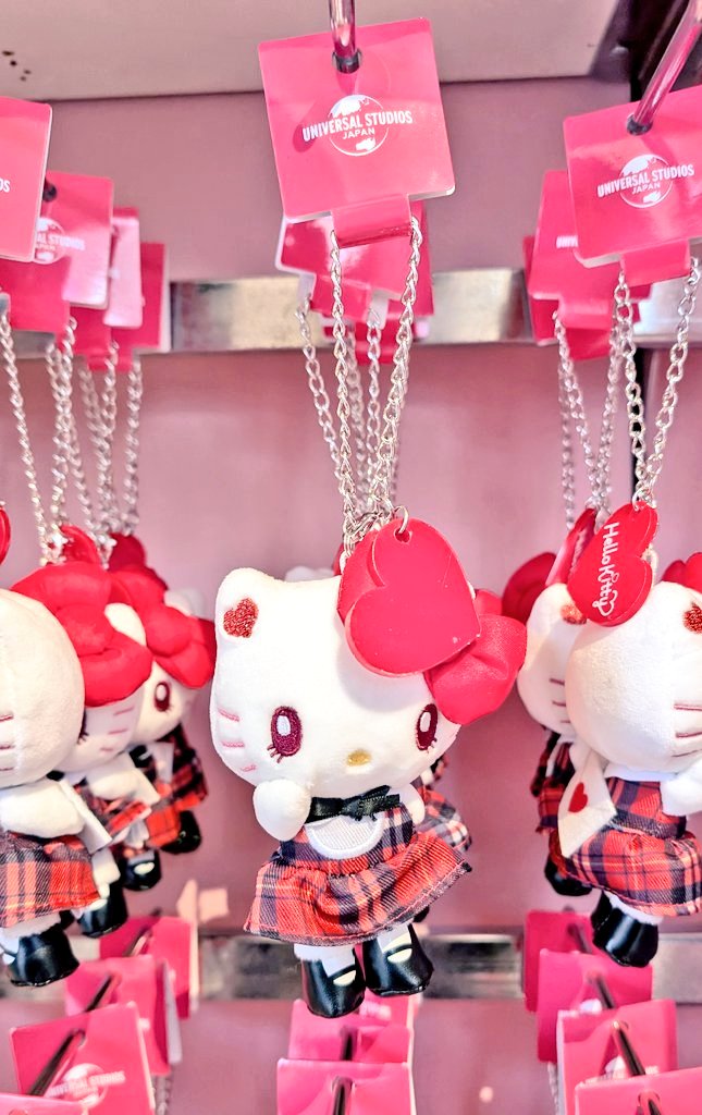 ダニエル＆キティちゃん 新作✨可愛すぎー🎀 ダニエルのキーチェーンで