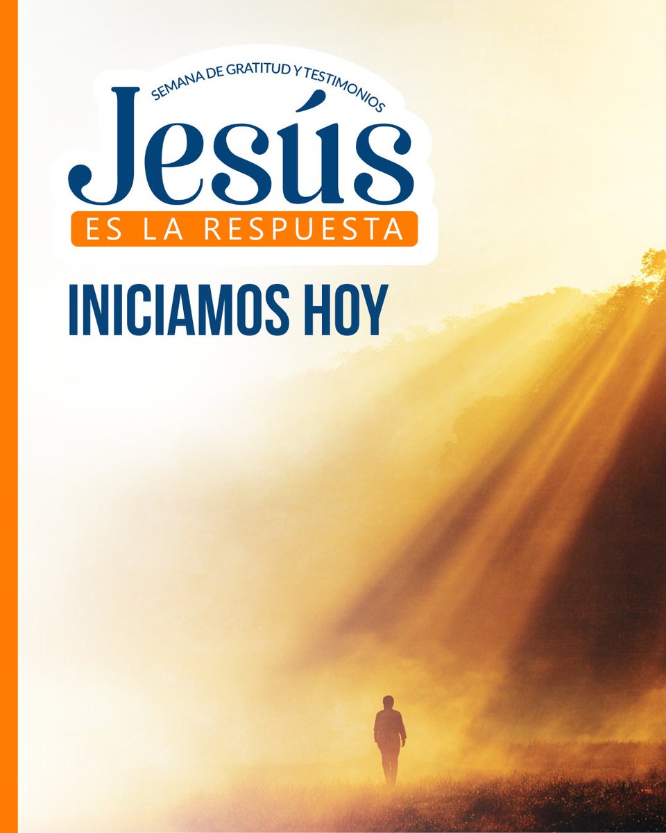 ¿Estás listo para agradecer y dar testimonio?